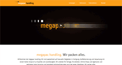 Desktop Screenshot of megapac-handling.de